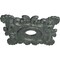 Ekena Millwork Crawley Medallion (Canopies up to 6 3/4"), 18"W x 18"H x 3 1/4"ID x 1 1/2"P, Athenian Green Crackle CM18CRAGC - alternate 4